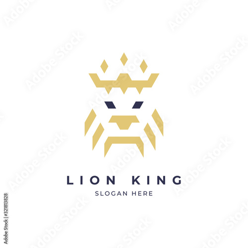 lion logo design photo