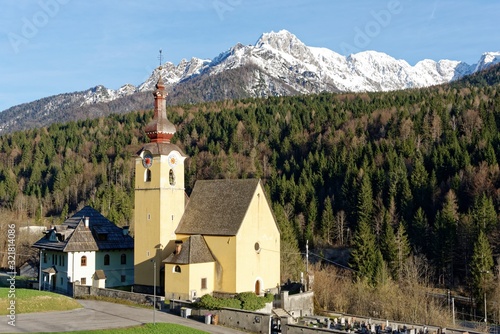 Fotografia Italien - Fusine in Valromana - Kirche des heiligen Leonard