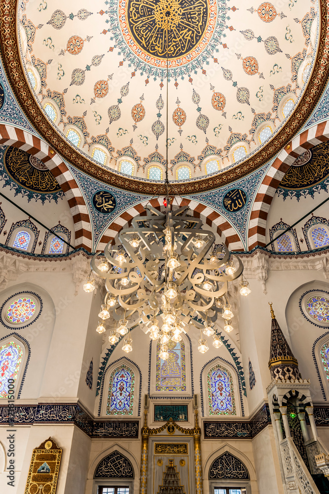 Obraz premium 東京都渋谷区代々木上原にあるモスクの装飾