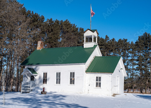 Kragero School in Sherburne County, Minnesota photo