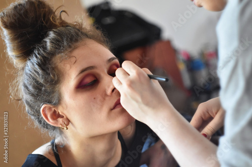 Plakat w ramie Make-up