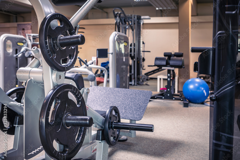 Fototapeta premium gym room