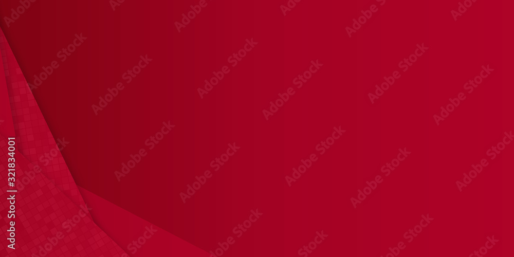 Red abstract geometric background vector illustration