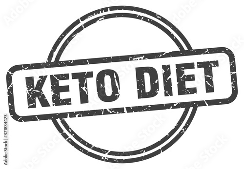 keto diet stamp. keto diet round vintage grunge sign. keto diet