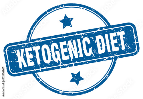 ketogenic diet stamp. ketogenic diet round vintage grunge sign. ketogenic diet