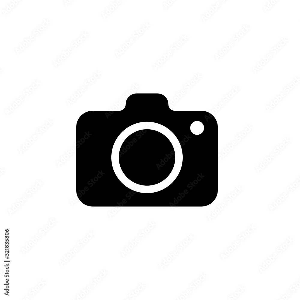 Cute Camera Icon Vector Design Template Cute Camera Icon Vector Design Template