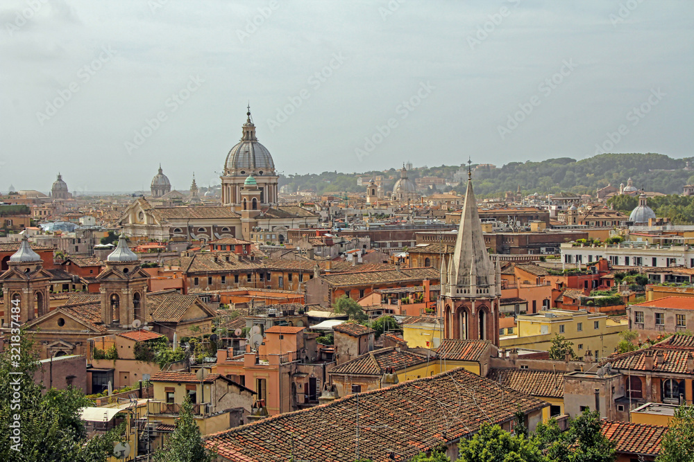 Blick über die Stadt Rom