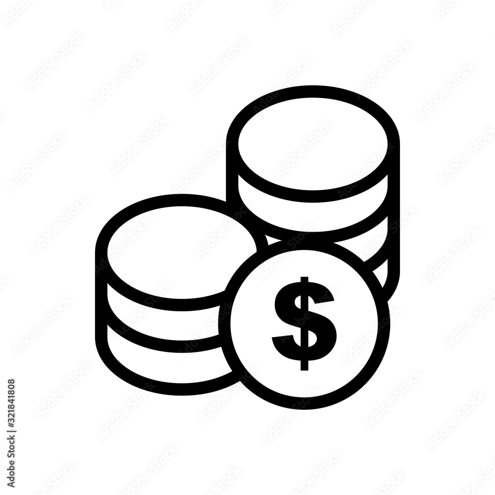 Simple Money Icon Vector Design Template Simple Money Icon Vector Design Template