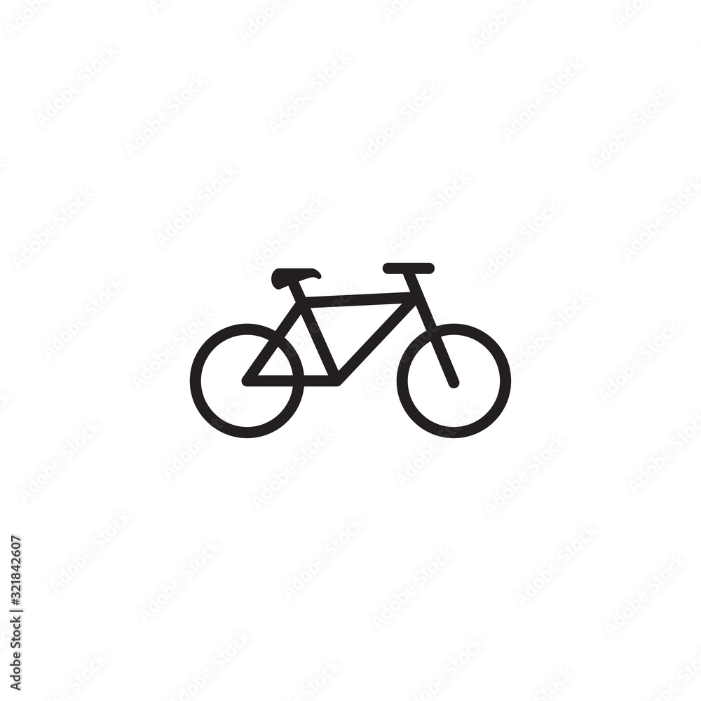 Obraz premium bike icon design vector logo template EPS 10
