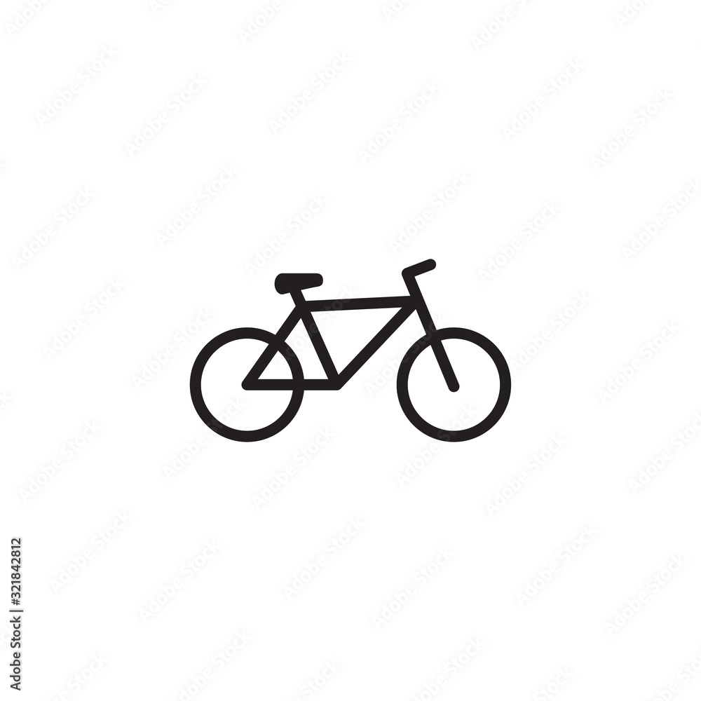 bike icon design vector logo template EPS 10