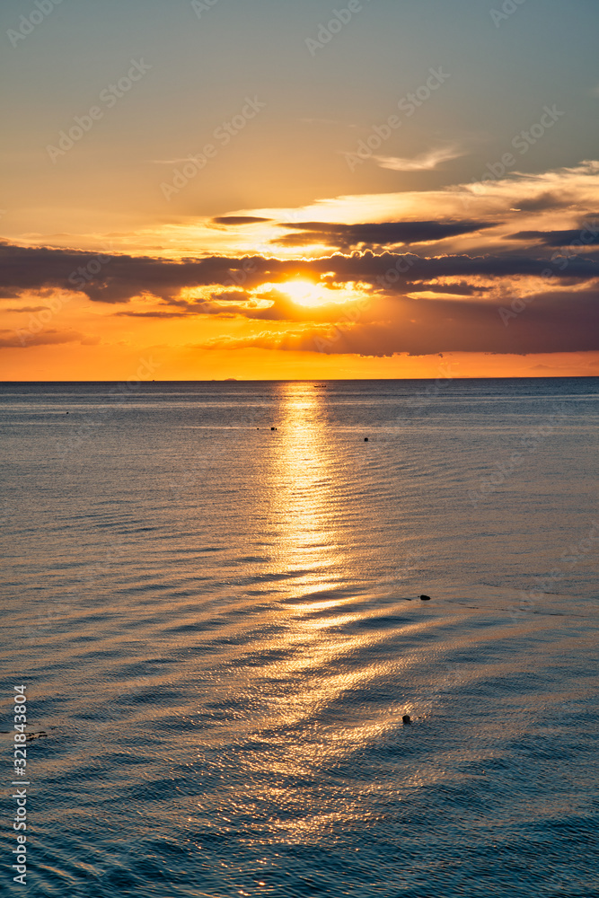 sunset, beach,koh tao,thailand