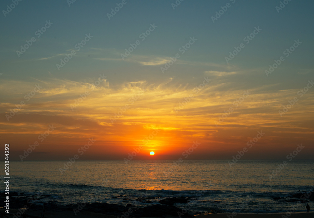 South African Sunrise on North Coast