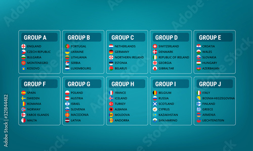 Soccer tournament on background with football cup