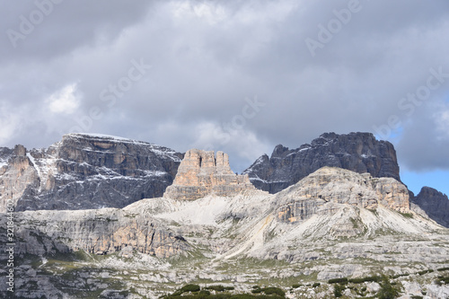 Blick zum Toblinger Knoten und der Dreizinnenh  tte 