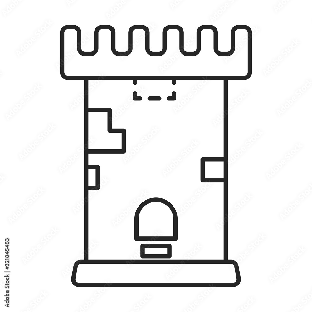 Birdhouse vector icon.Outline vector icon isolated on white background birdhouse. Birdhouse vector icon.Outline vector icon isolated on white background birdhouse.