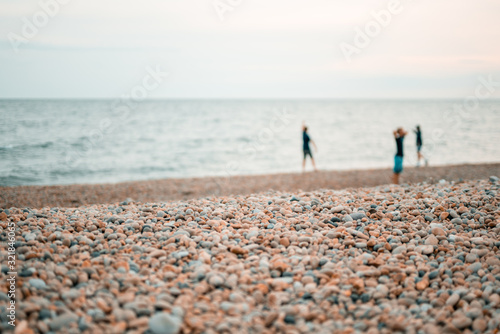 Devon Seaside Pebble Beach