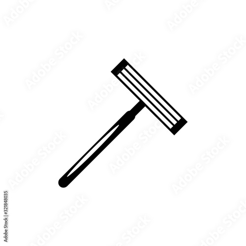 razor icon design vector logo template EPS10
