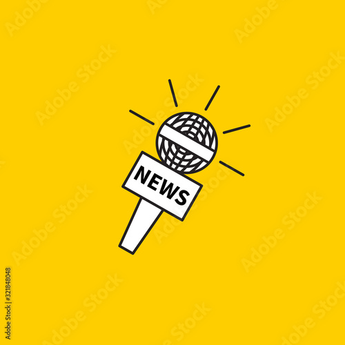 pr or news symbol