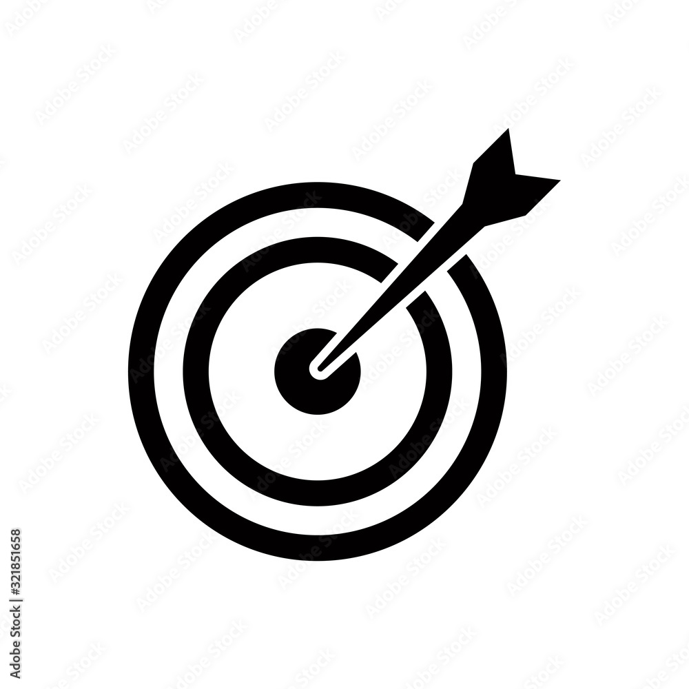 target icon design vector logo template EPS 10 target icon design vector logo template EPS 10