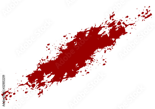 abstract vector splatter red color design background.illustration vector design