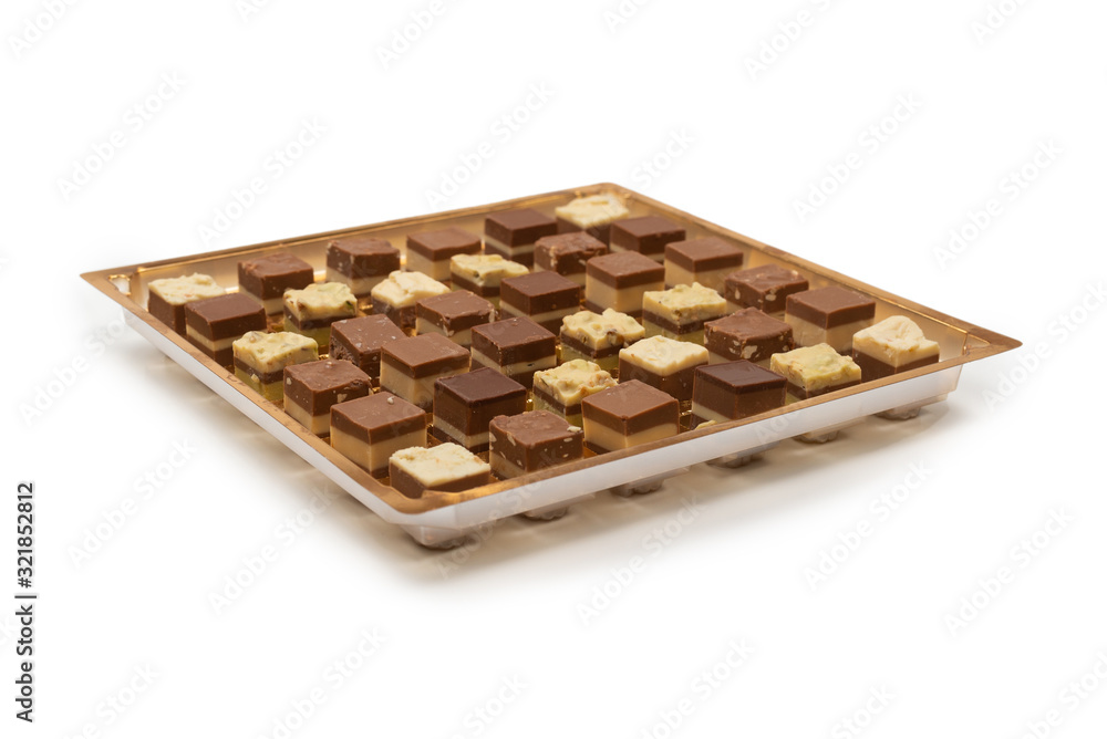 Chocolate candy isolated on white background. Chocolate candy isolated on white background.