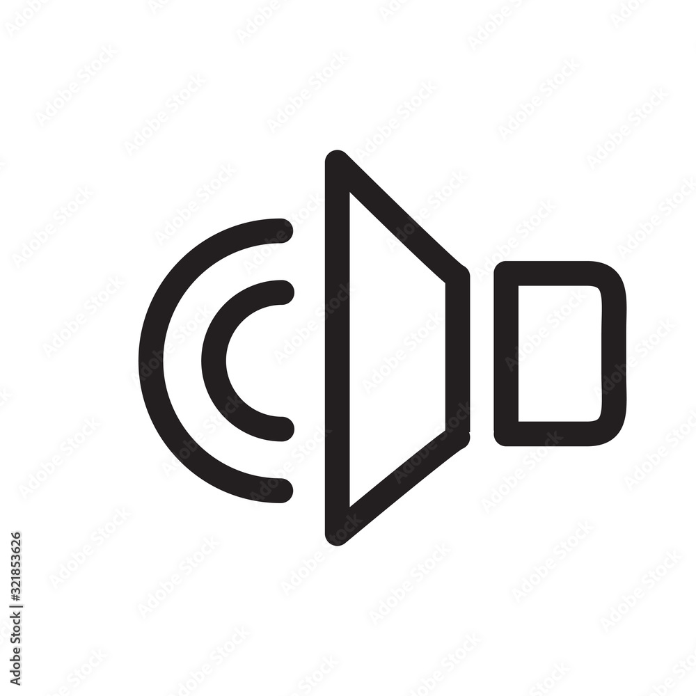 sound wave icon vector design template EPS10 sound wave icon vector design template EPS10