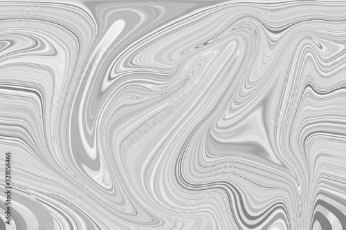 Abstract grey white waves and lines pattern. Futuristic template background. 