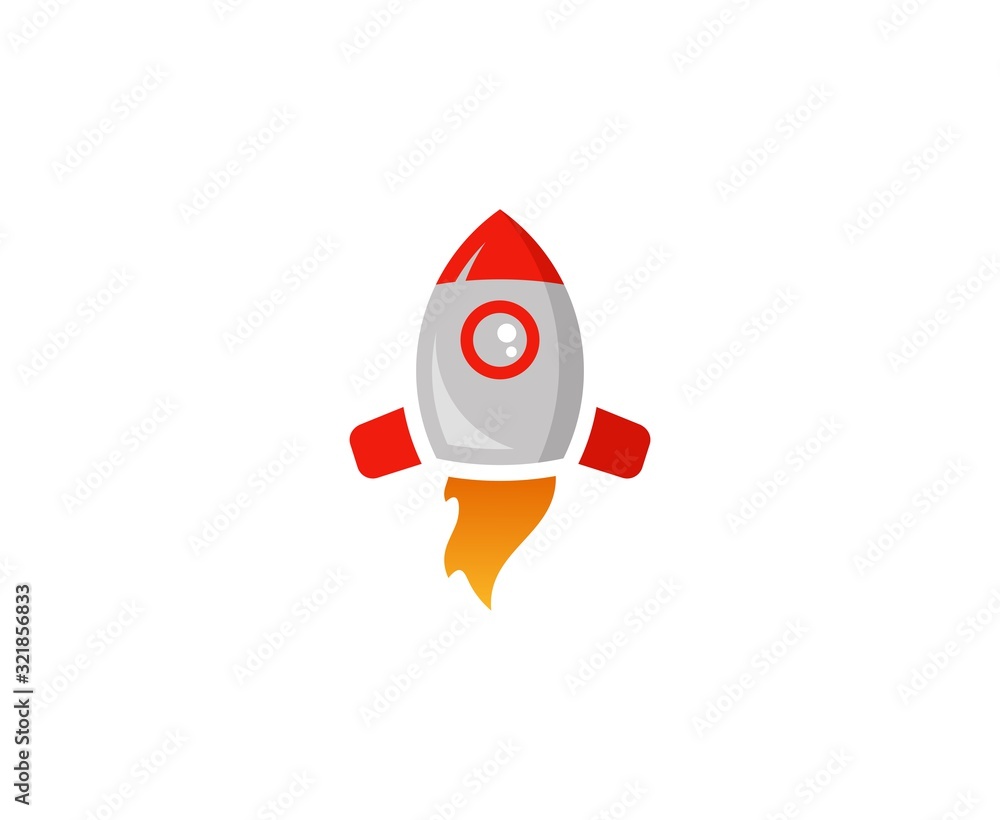 Rocket logo Rocket logo