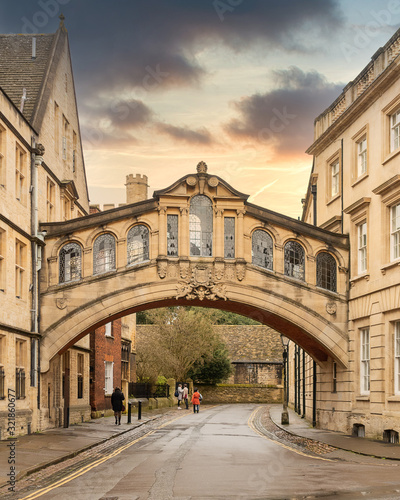 Bridge in a Oxford street photo