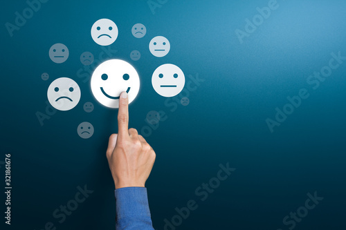 Photos Customer service experience and satisfaction survey concepts