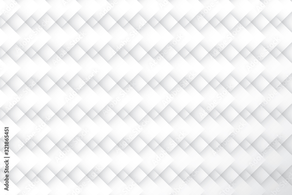 Fototapeta premium Abstract geometric white and gray color background. Vector, illustration. 