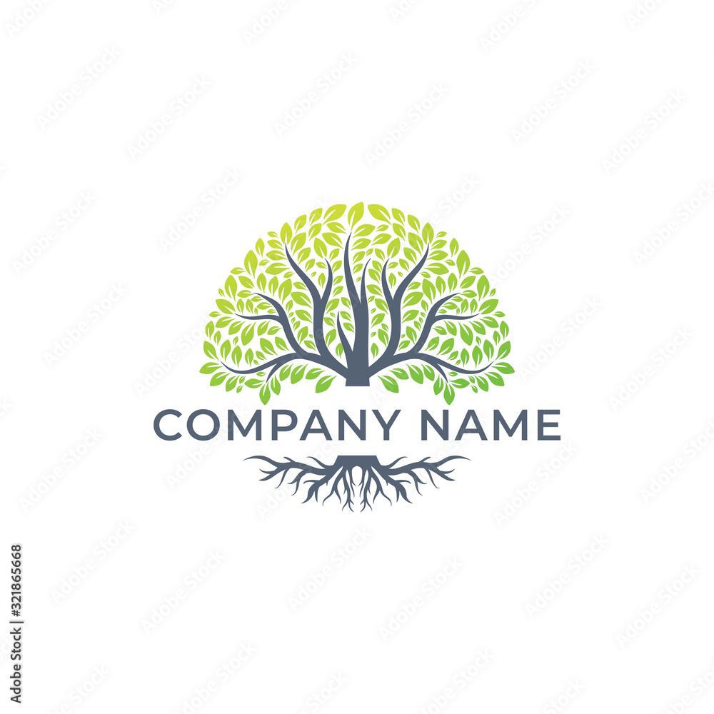 Obraz premium Tree logo design