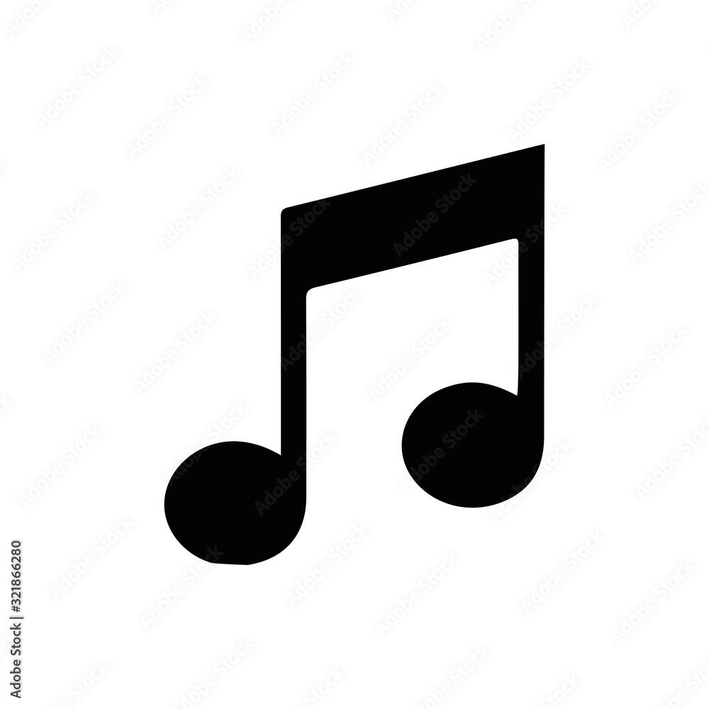 Music icon trendy Music icon trendy