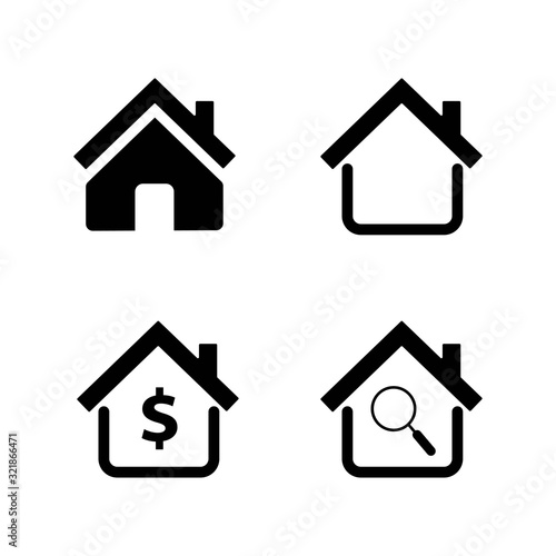 home icon vector design illustration