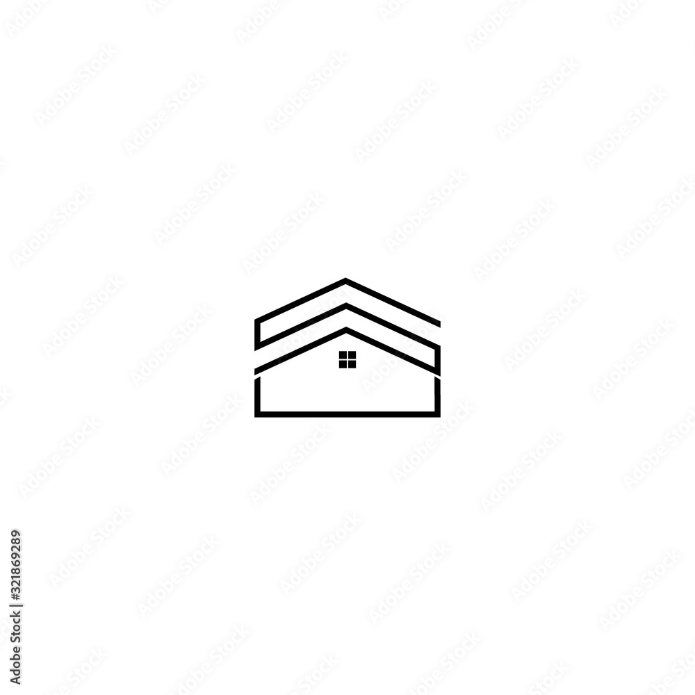 S Home logo icon design template elements S Home logo icon design template elements
