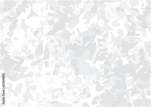 Abstract grayscale chaotic pattern background template. Vector illustration.