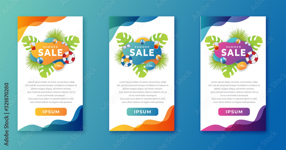 Summer Sale Banner Design