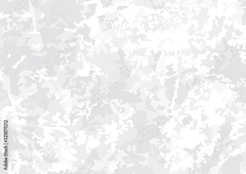 Abstract grayscale chaotic texture background template. Vector illustration.