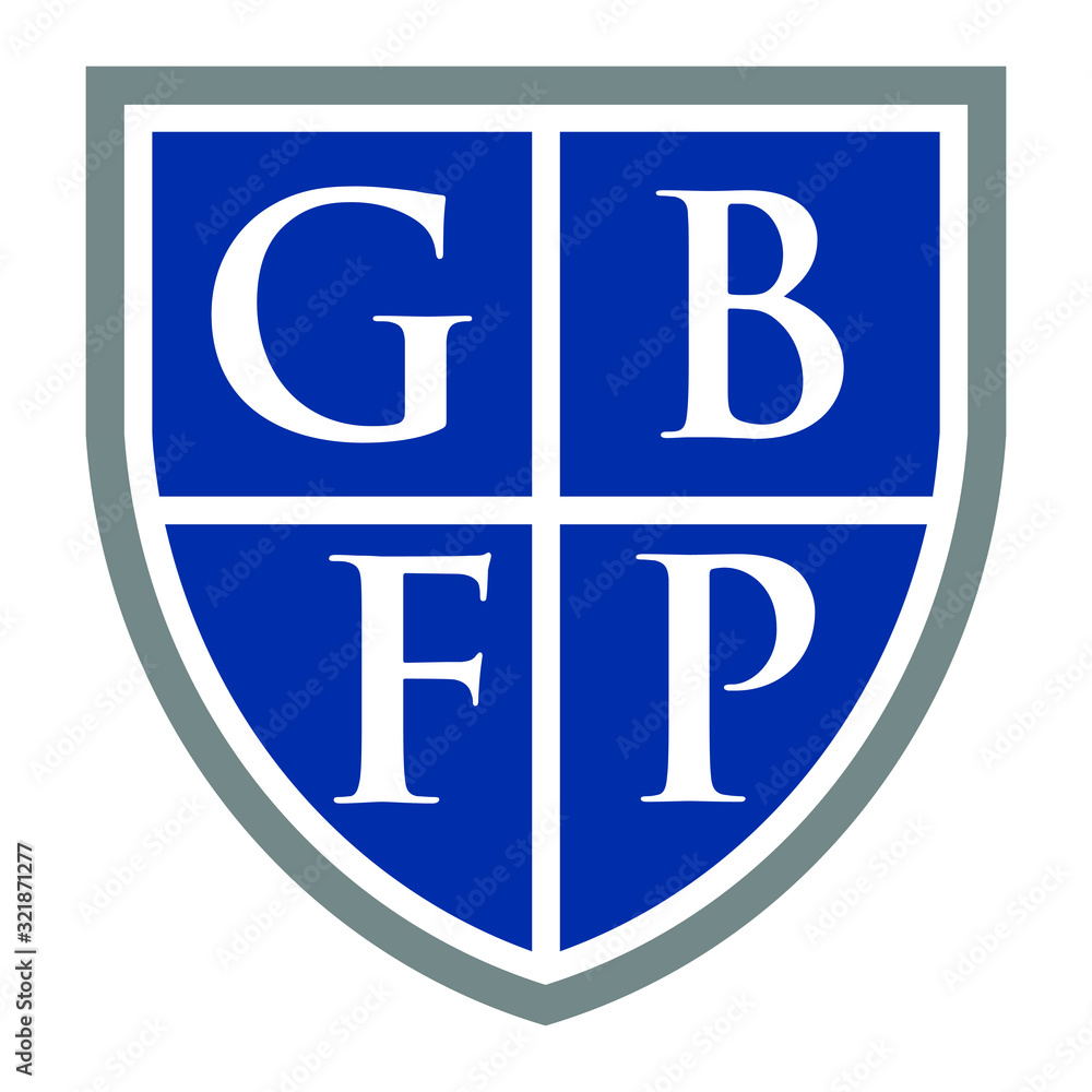 GBFP emblem icon logo design