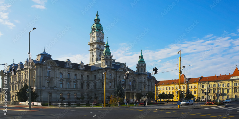 Gyor City Hall, Hungary
