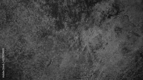 black cement texture. grunge concrete background