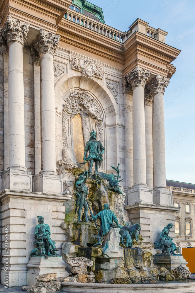 Matthias Fountain, Budapest, Hungary
