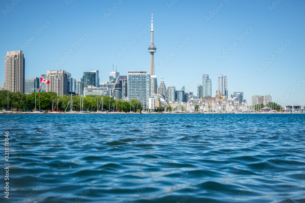 Lake Ontario and Toronto skyline