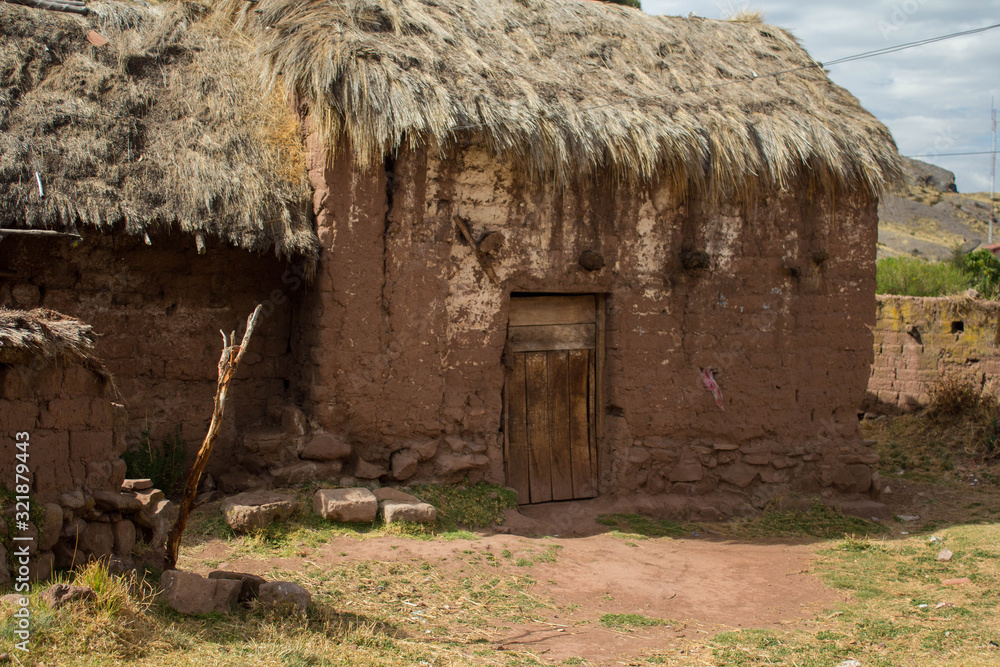 Andean houses of Peru