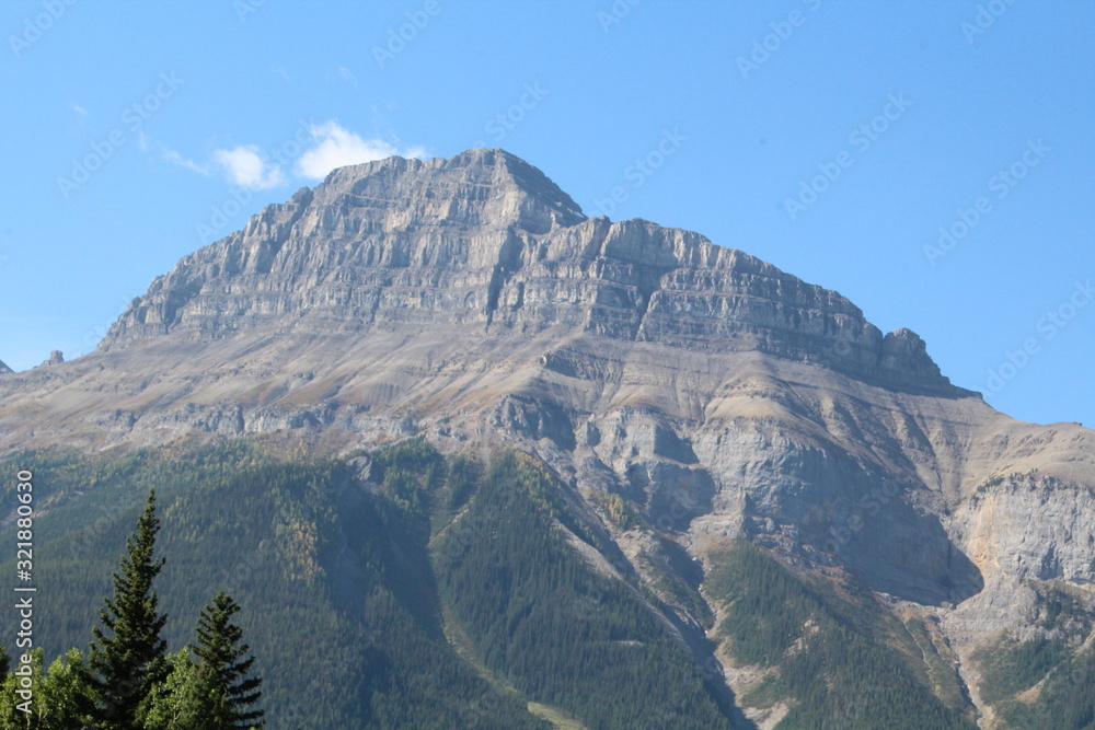 Peak Of The Mountain, Banff National Park, Alberta