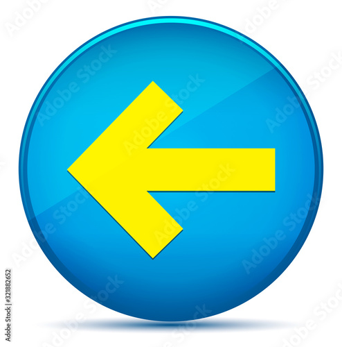 Back arrow icon modern flat cyan blue round button Free Download Back arrow icon modern flat cyan blue round button - GFXLoad