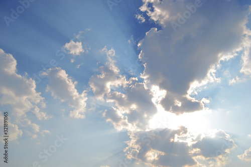 The sky image that has been composed