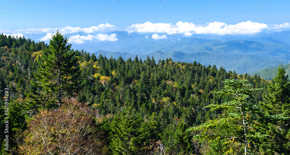 Autumn in the Appalachian Mountains Viewed Along the Blue Ridge Parkway Autumn in the Appalachian Mountains Viewed Along the Blue Ridge Parkway