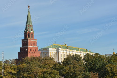 Moscow Kremlin from the Moscow river.