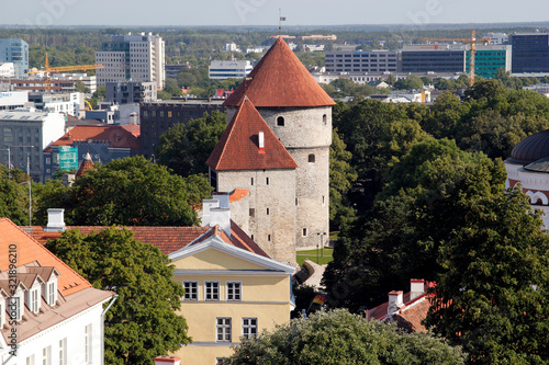 Views of old town Tallinn